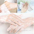 Mejora la máscara de la mano del cuidado de manos de aguacate exfoliante